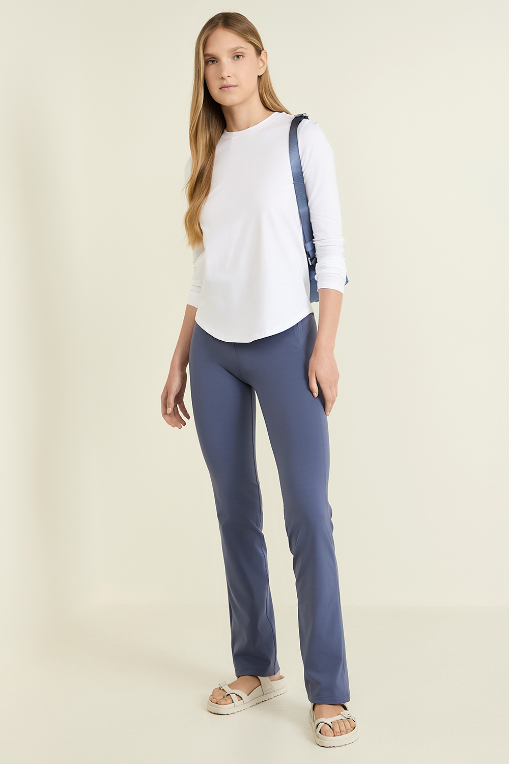 Smooth Fit Pull-On High-Rise Pant